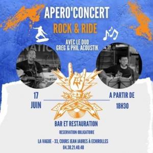 APERO'CONCERT ROCK &amp; RIDE 17 JUIN